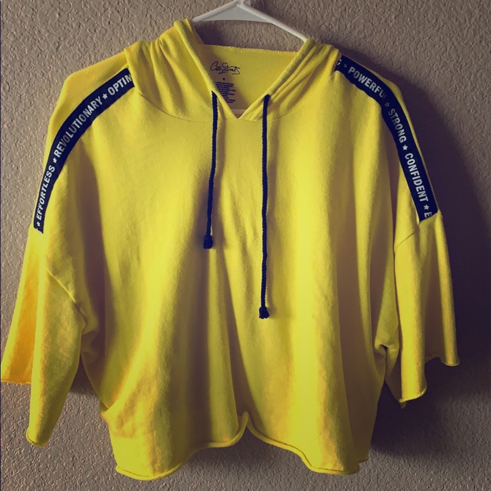 Crop top sweatshirt